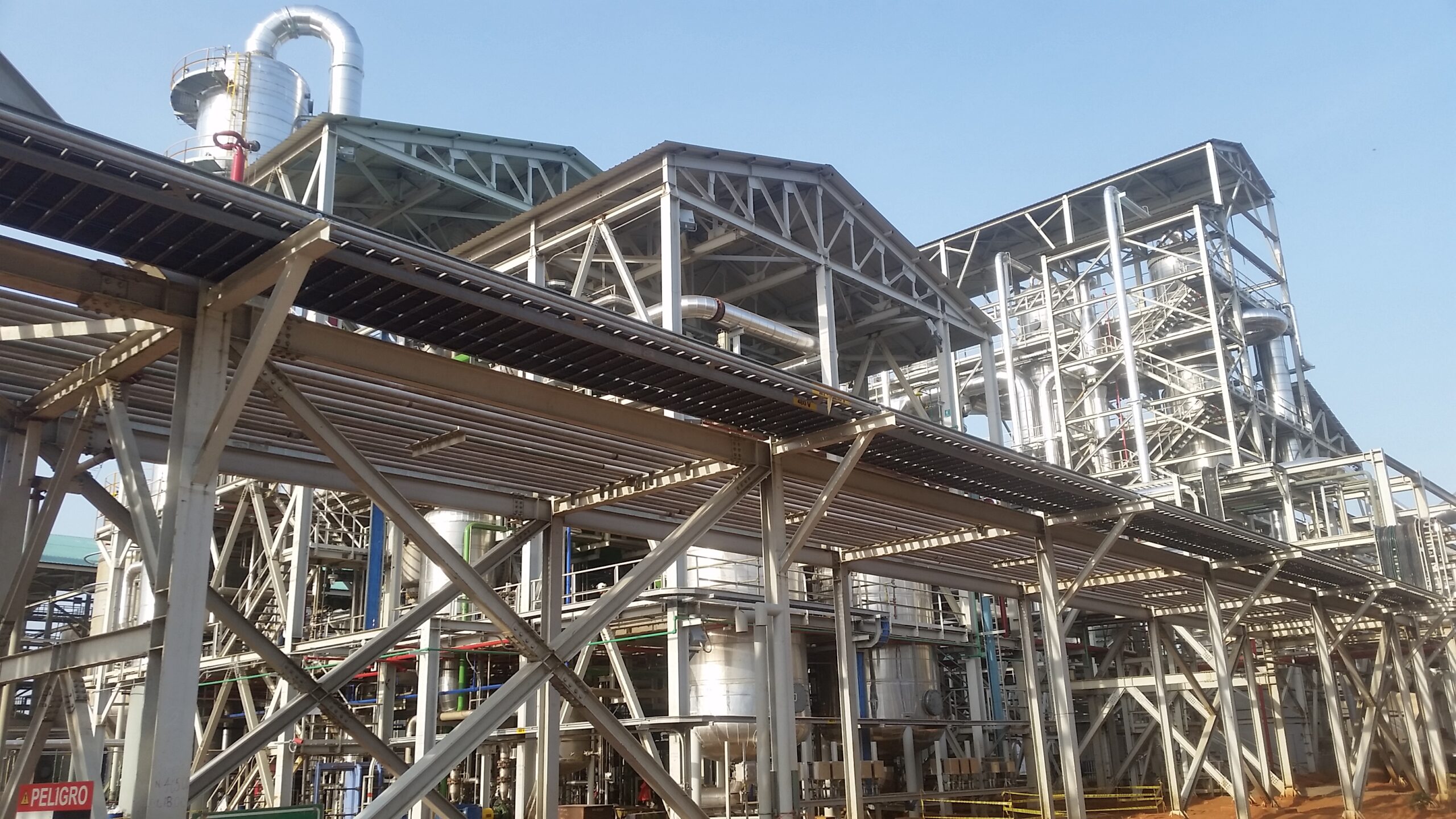 Morelco: Planta Integrada para la producción de alcohol anhidro para BIOENERGY SA (Ecopetrol y Mitsubishi Corporation) en El Alcaraván, Departamento del Meta, Colombia