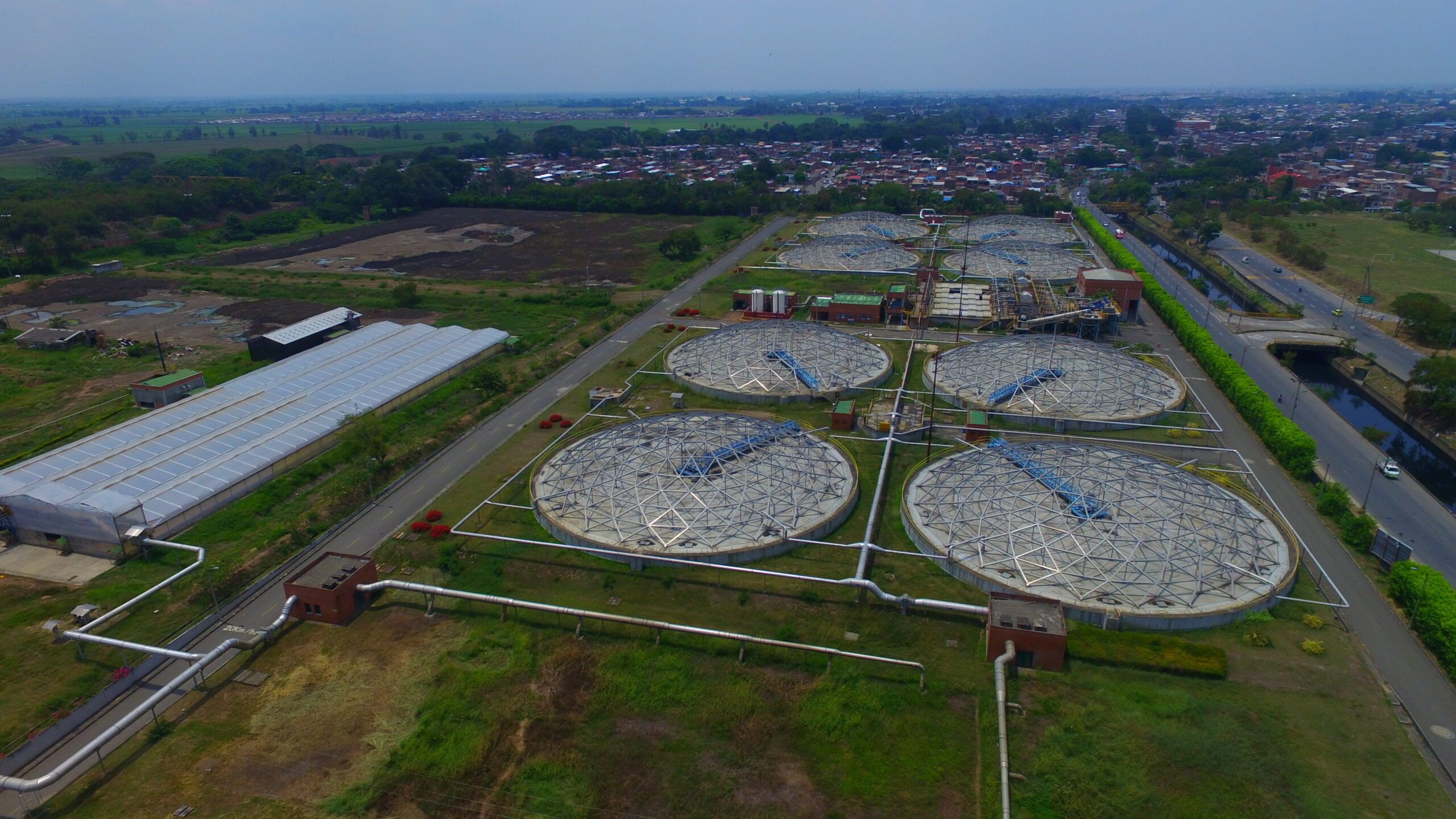 Morelco: Planta de Tratamiento de Aguas Residuales de Cañaveralejo en Cali, Valle del Cauca, Colombia